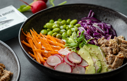 Ricetta fit: Poke Bowl con riso e tonno