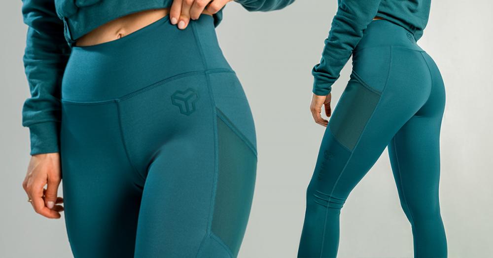 Leggins da Donna Essential Deep Teal - STRIX