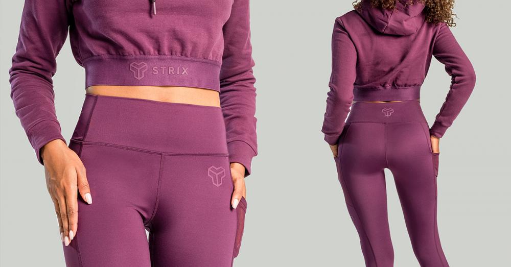 Leggins da Donna Essential Plum - STRIX