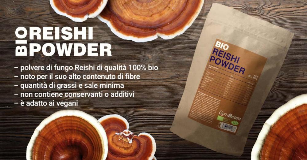 BIO Reishi powder - GymBeam