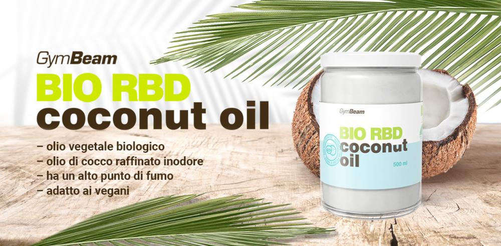 Olio di Cocco BIO RBD - GymBeam