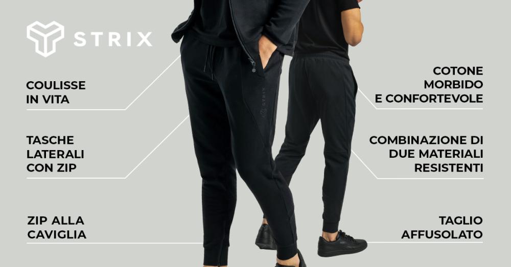 Joggers ALPHA Black - STRIX