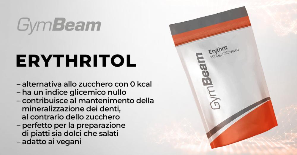 Eritritolo 1000 g - GymBeam