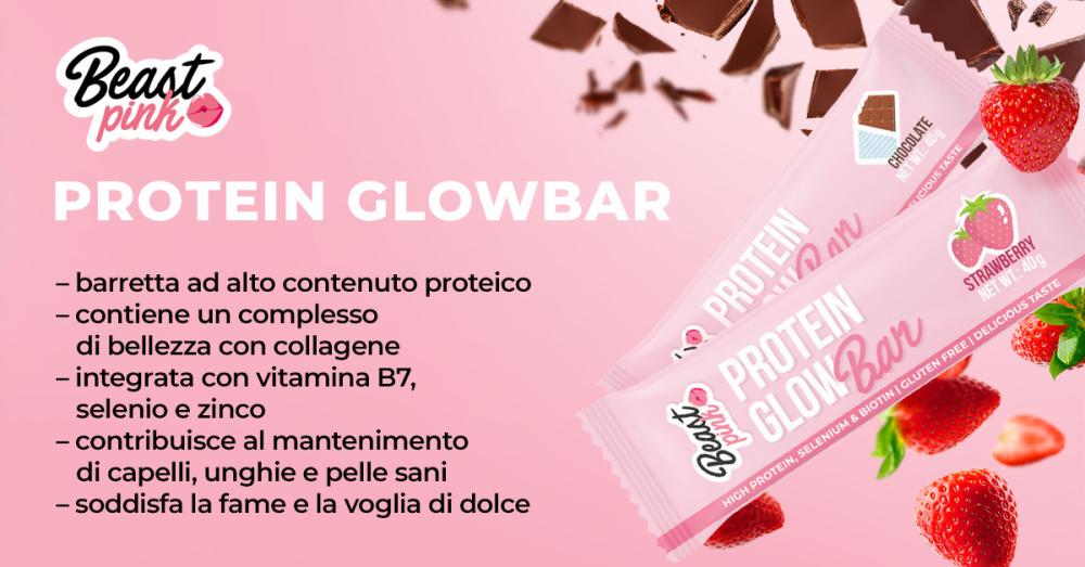 Protein GlowBar - Beast Pink