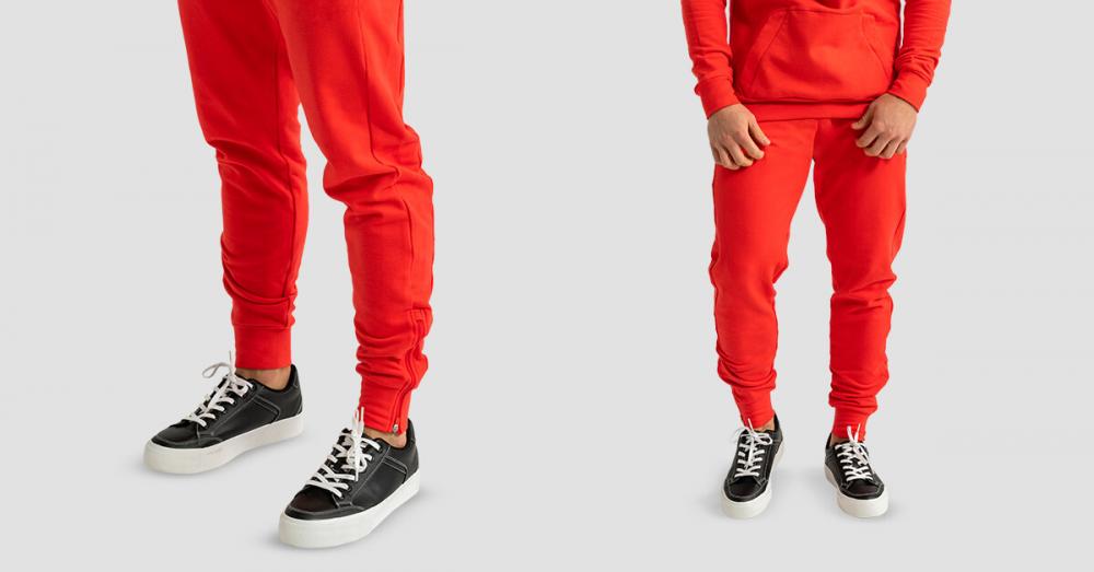 Joggers Limitless Hot Red - GymBeam