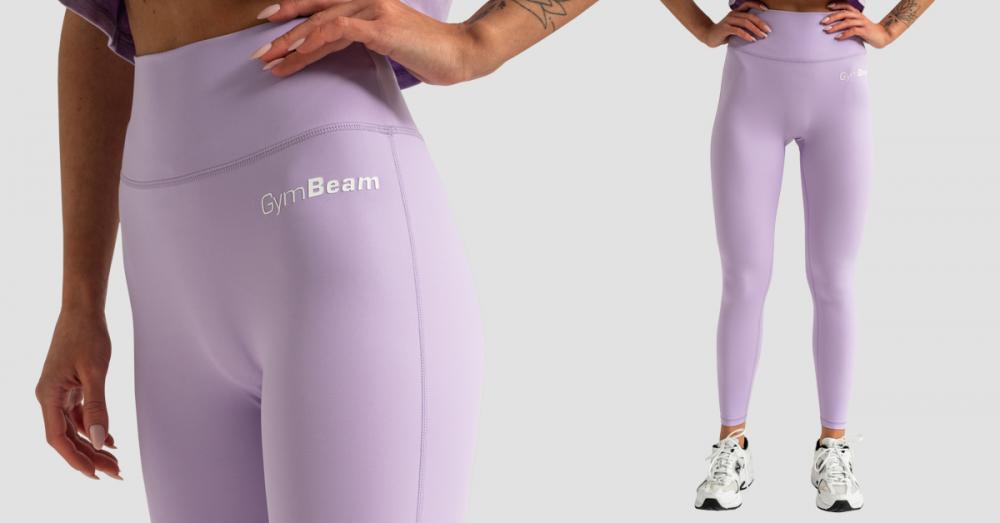 Leggings a Vita Alta da Donna Limitless Lavender - GymBeam