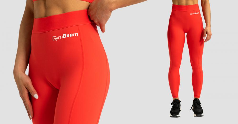 Leggins da Donna Limitless Hot Red - GymBeam