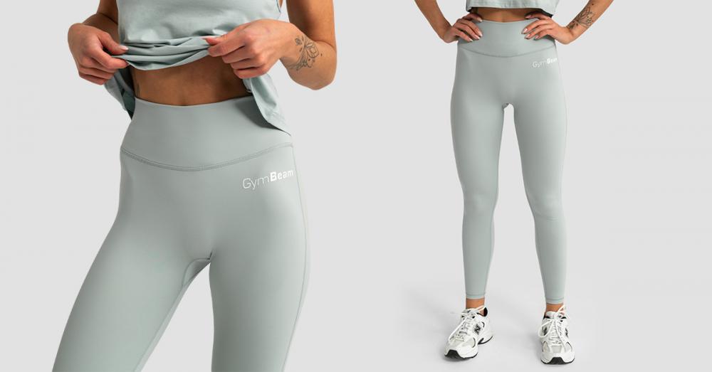 Leggings a Vita Alta da Donna Limitless Eucalypt - GymBeam