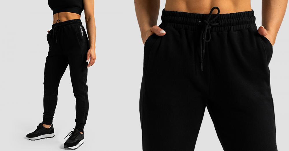 Pantaloni della Tuta da Donna Limitless Black - GymBeam