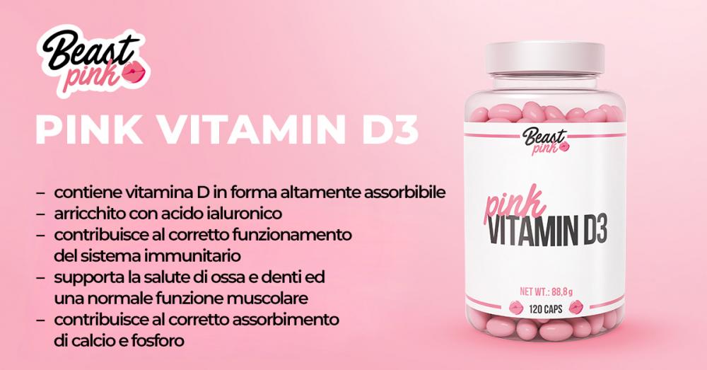  Vitamina D3 Pink - BeastPink