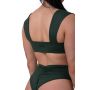 Miami Retro Bikini Pezzo Sopra Green - NEBBIA