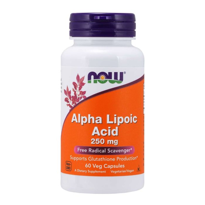 Acido alfa lipoico 250 mg - NOW Foods