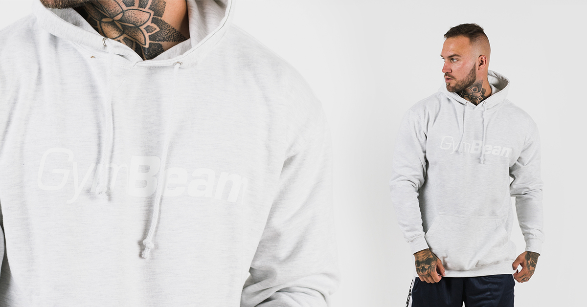 PRO Hoodie Grey - GymBeam