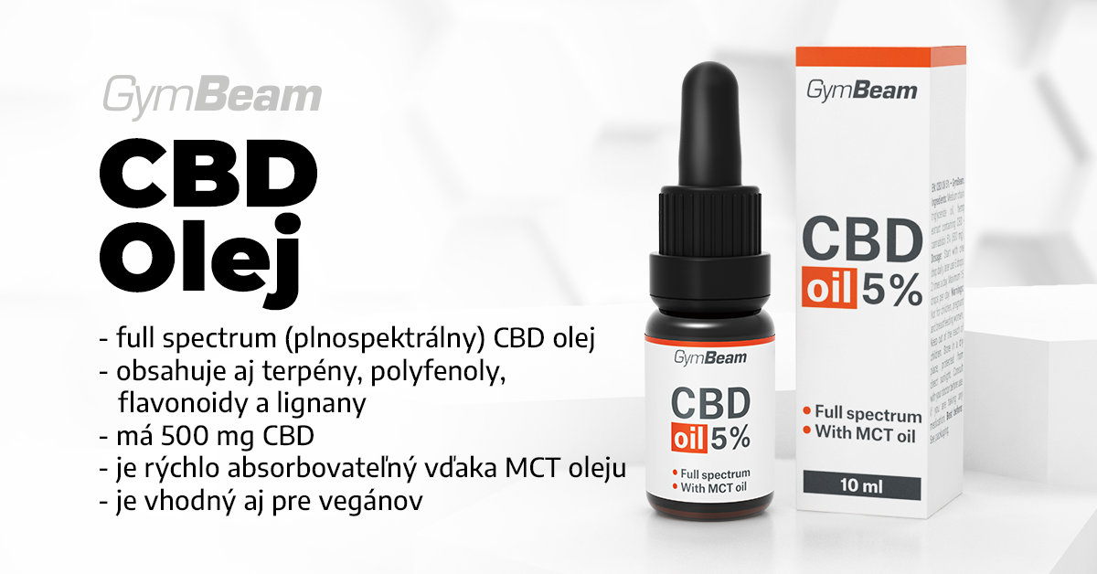 Olio di CBD 5% - GymBeam