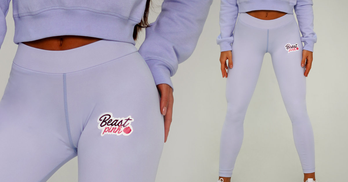 Leggins da Donna Crystal - BeastPink