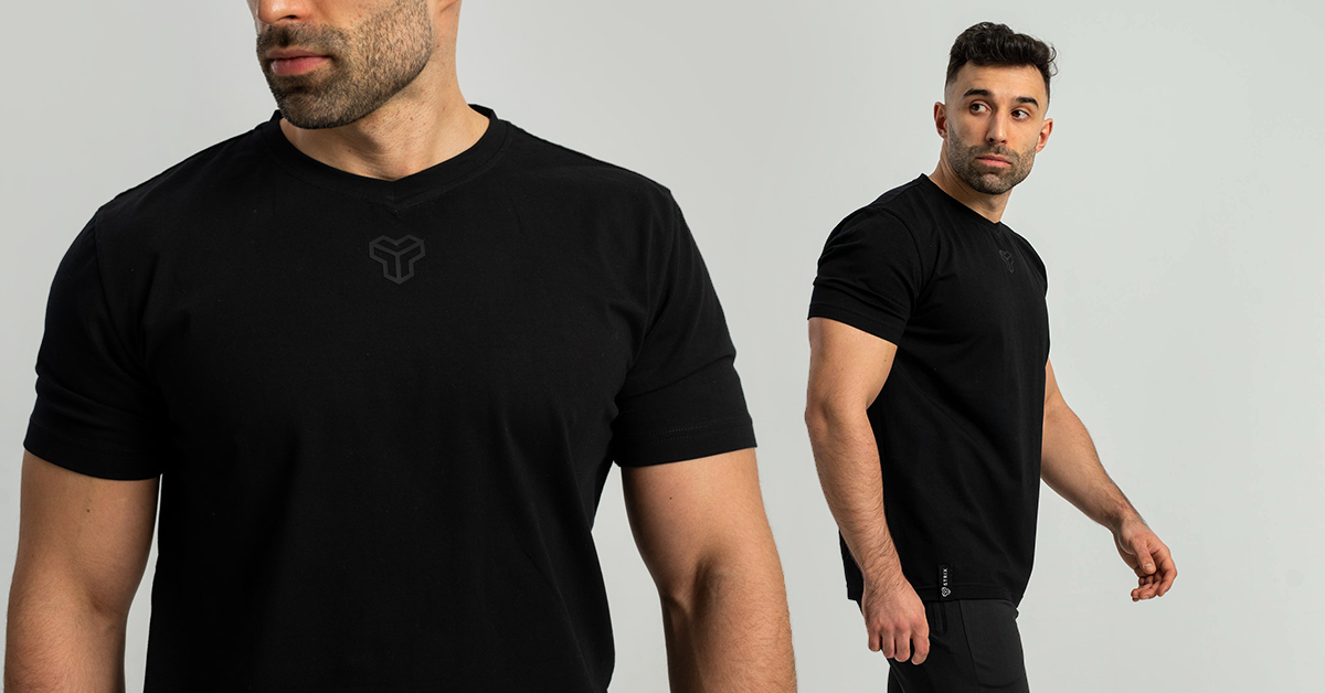 Aster Tee II black - STRIX